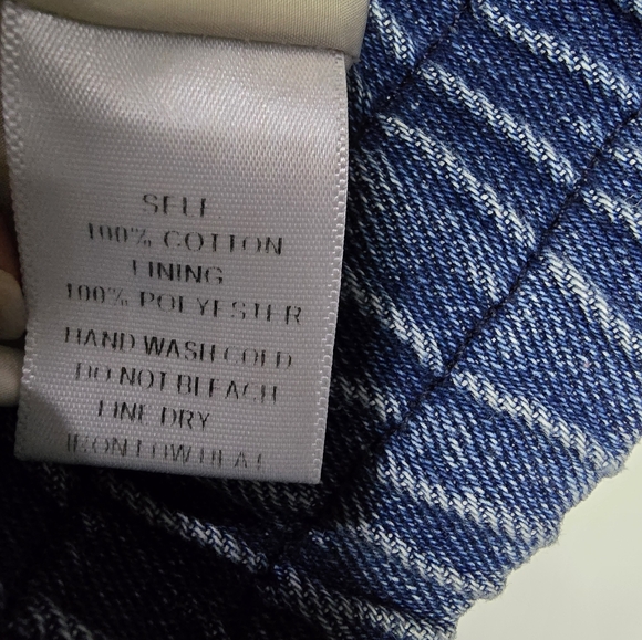 Promesa Quilted Jean Jacket – Size M - Picture 12 of 12